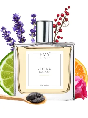 EM5™ Viking Perfume EDP Spray for Men | Aromatic Citrus Woody Fragrance Accords | Luxury Gift for Him | Variants Available: 50 ml Spray / 15 ml Spray