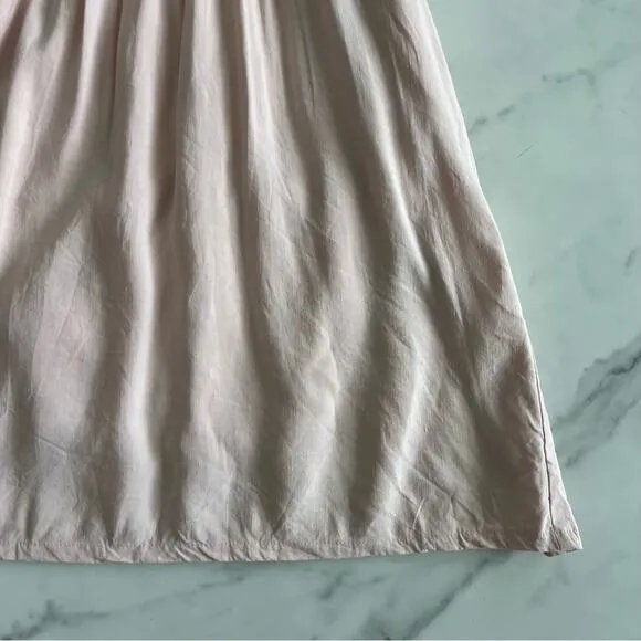 Emma Knudsen x Jillian Harris Collab Annie Babydoll linen mini dress Sz Medium