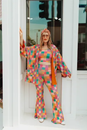 estelle pant in moody rainbow plaid