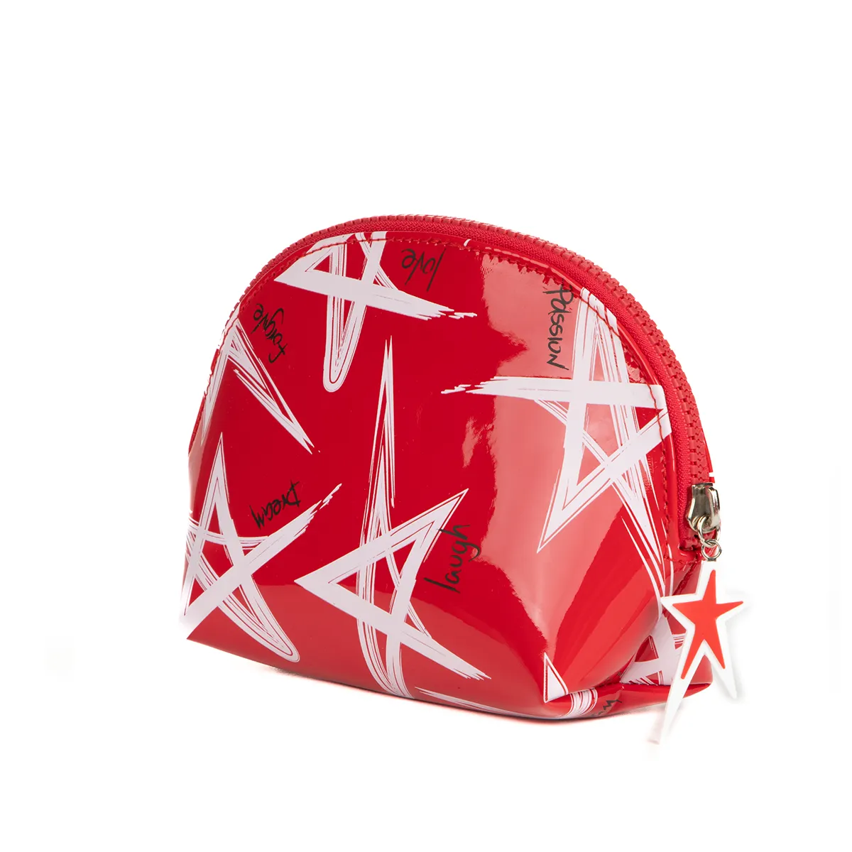 Estuche Multiuso | Rojo Estrellas Blancas