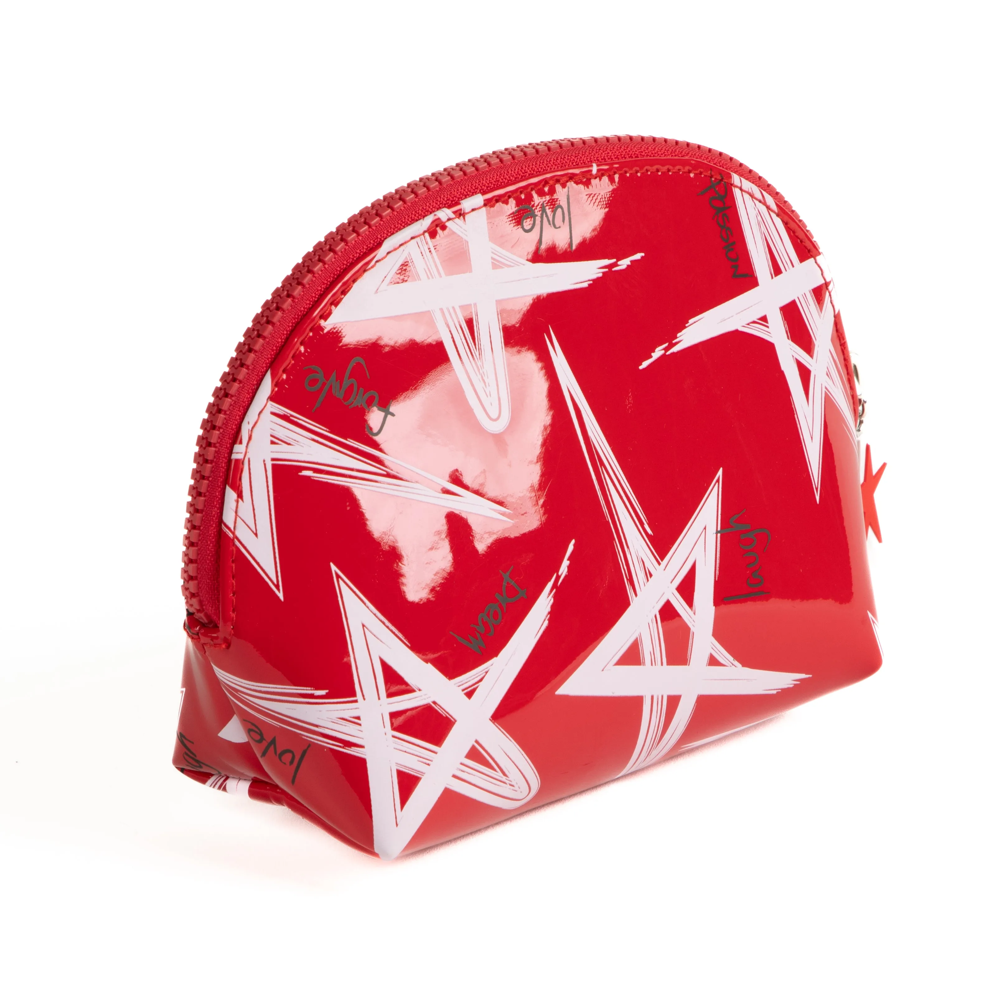Estuche Multiuso | Rojo Estrellas Blancas