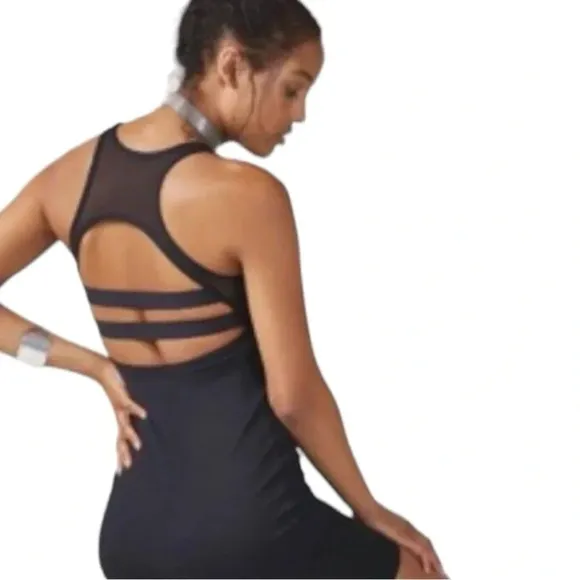 Fabletics Tropez Mesh Racerback Tank Dress