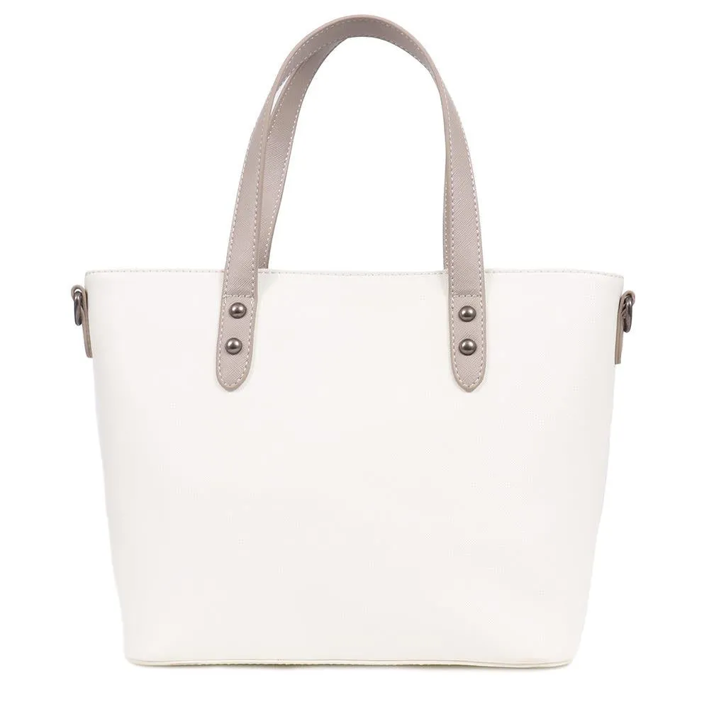 Floral Cut-Out Shoulder Bag - WAHT39003 / 325 359