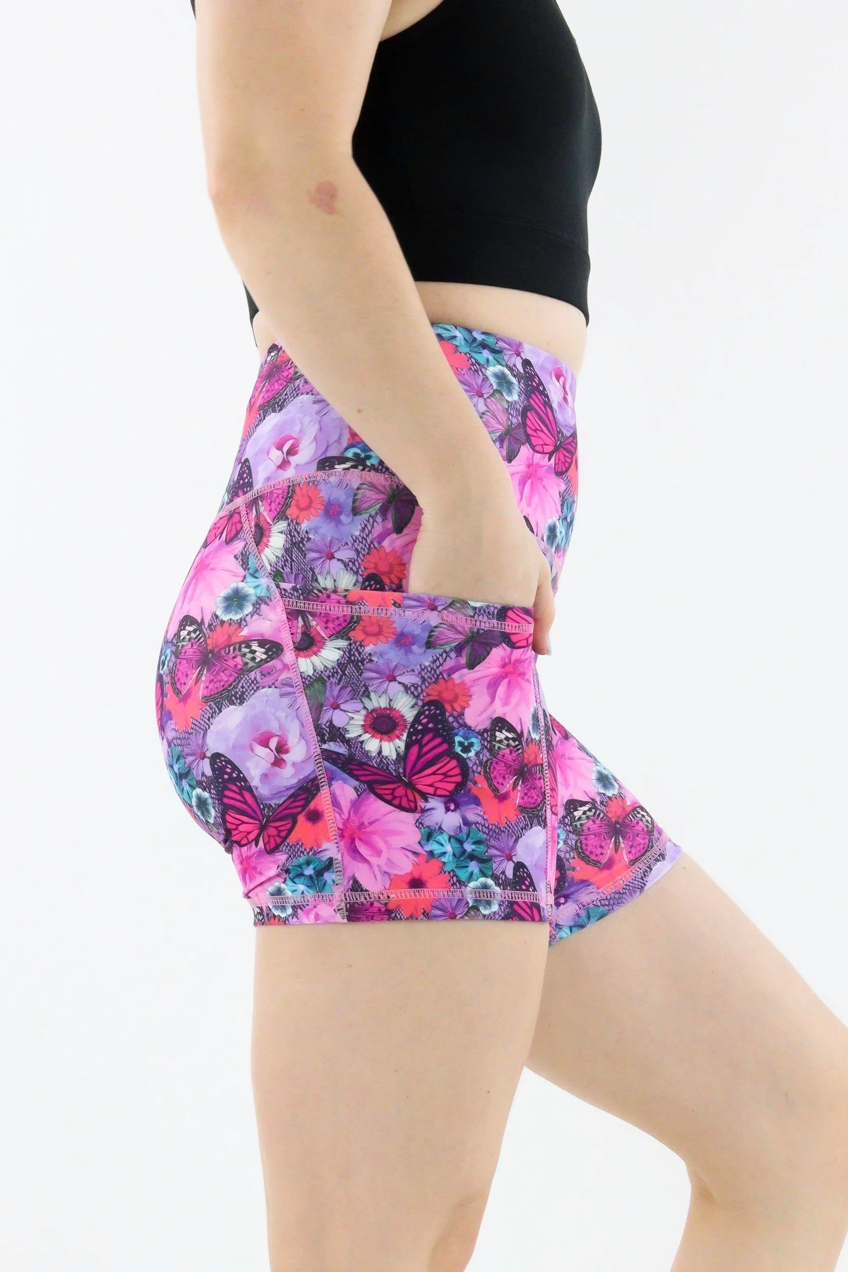 Florescence - Hybrid 2.0 - Leg Pockets - Shorty Shorts