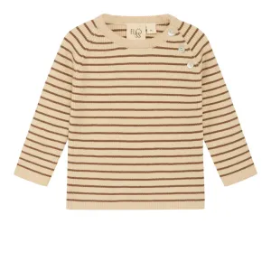 Flye Sweater, Feather Brown/Warm Cotton