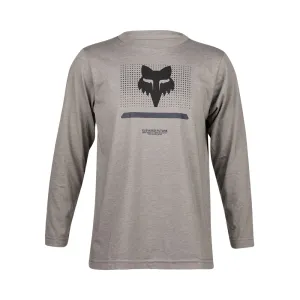 Fox Youth Optical Ls Tee - Heather Graphite