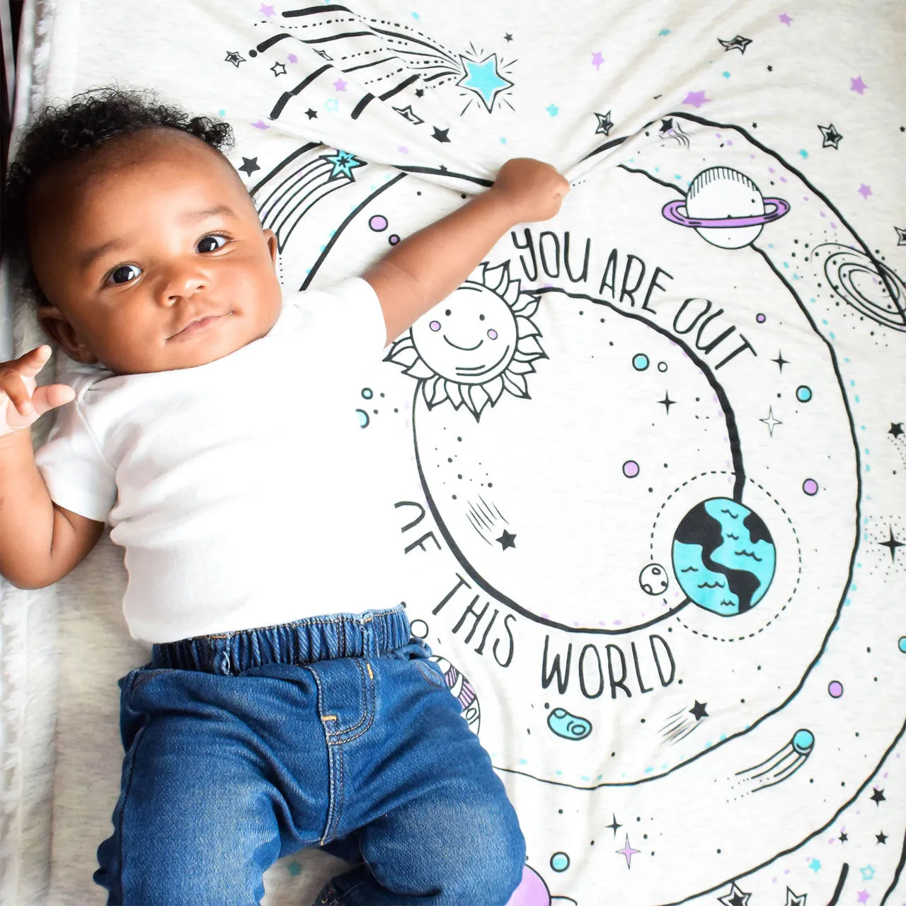 Galaxy Cozy Baby Blanket