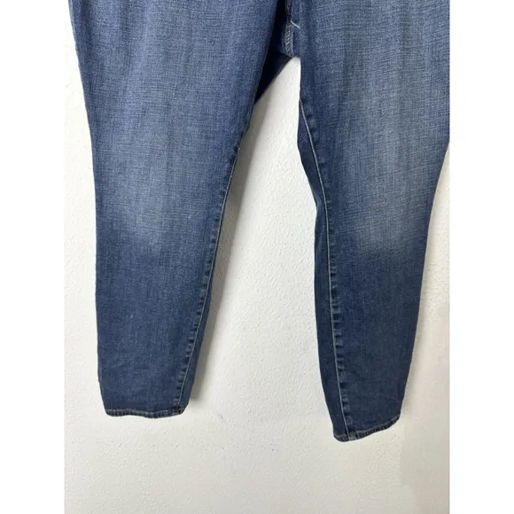 Good American Good Legs Crop Jeans Plus Size 24 City Classic High Rise Pockets