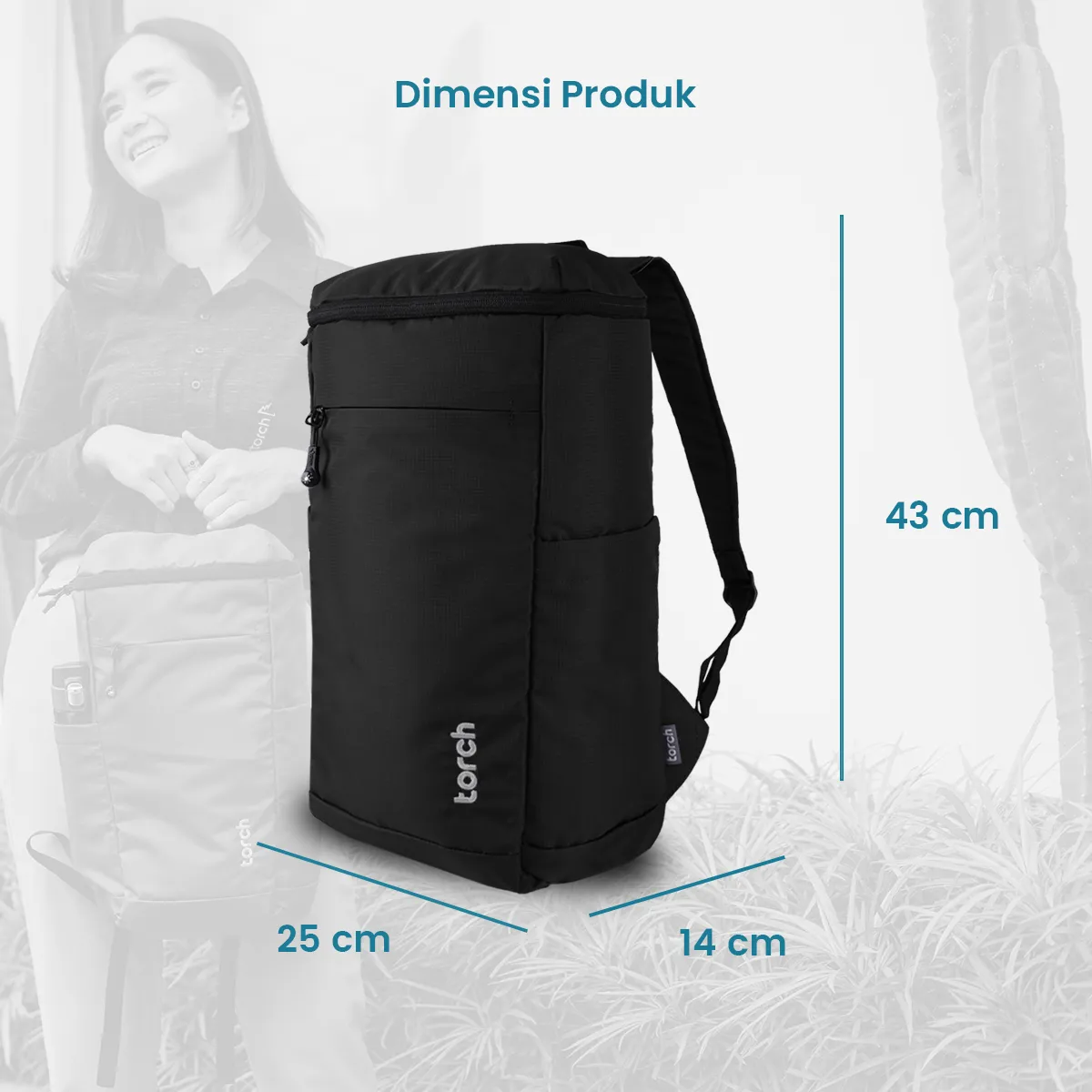 Grihita Tas Ransel Kantor Torch 16L