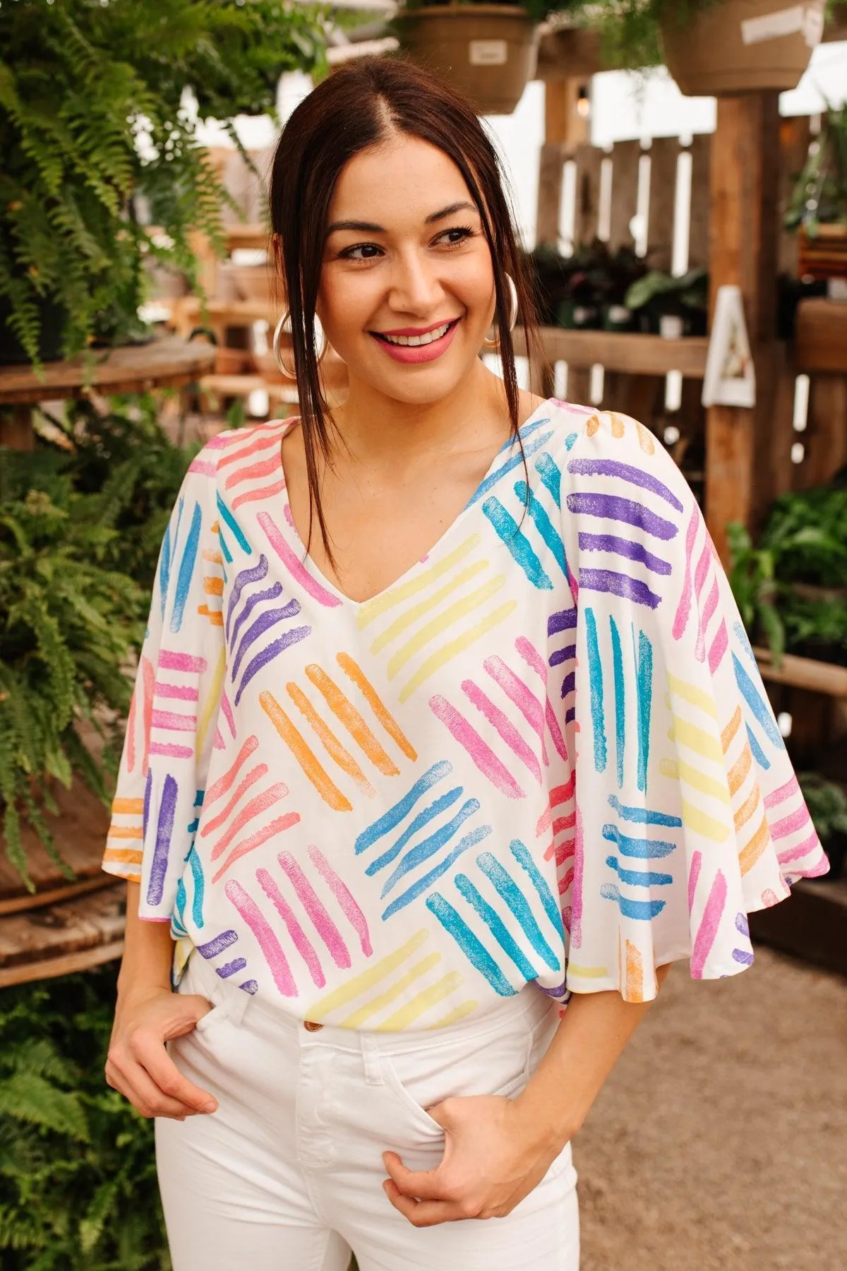 Hazel Blues® | Stamped By Love Top