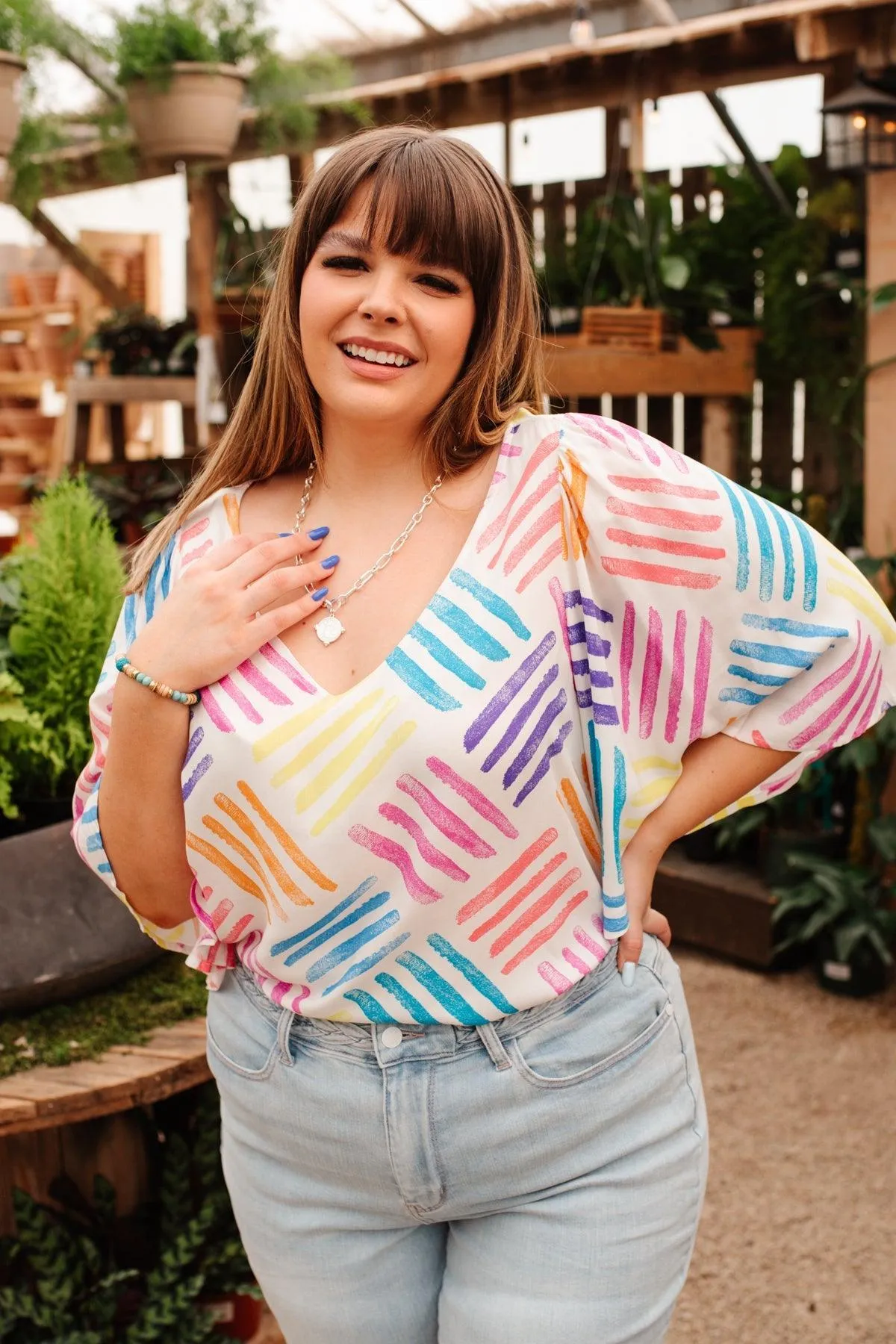 Hazel Blues® | Stamped By Love Top