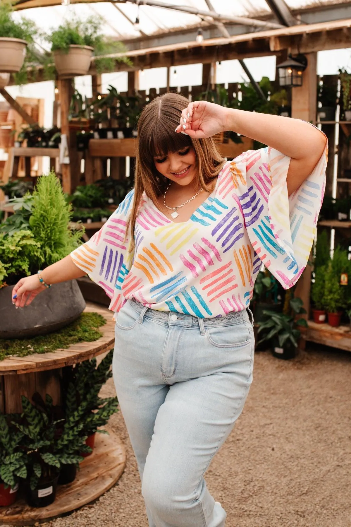 Hazel Blues® | Stamped By Love Top