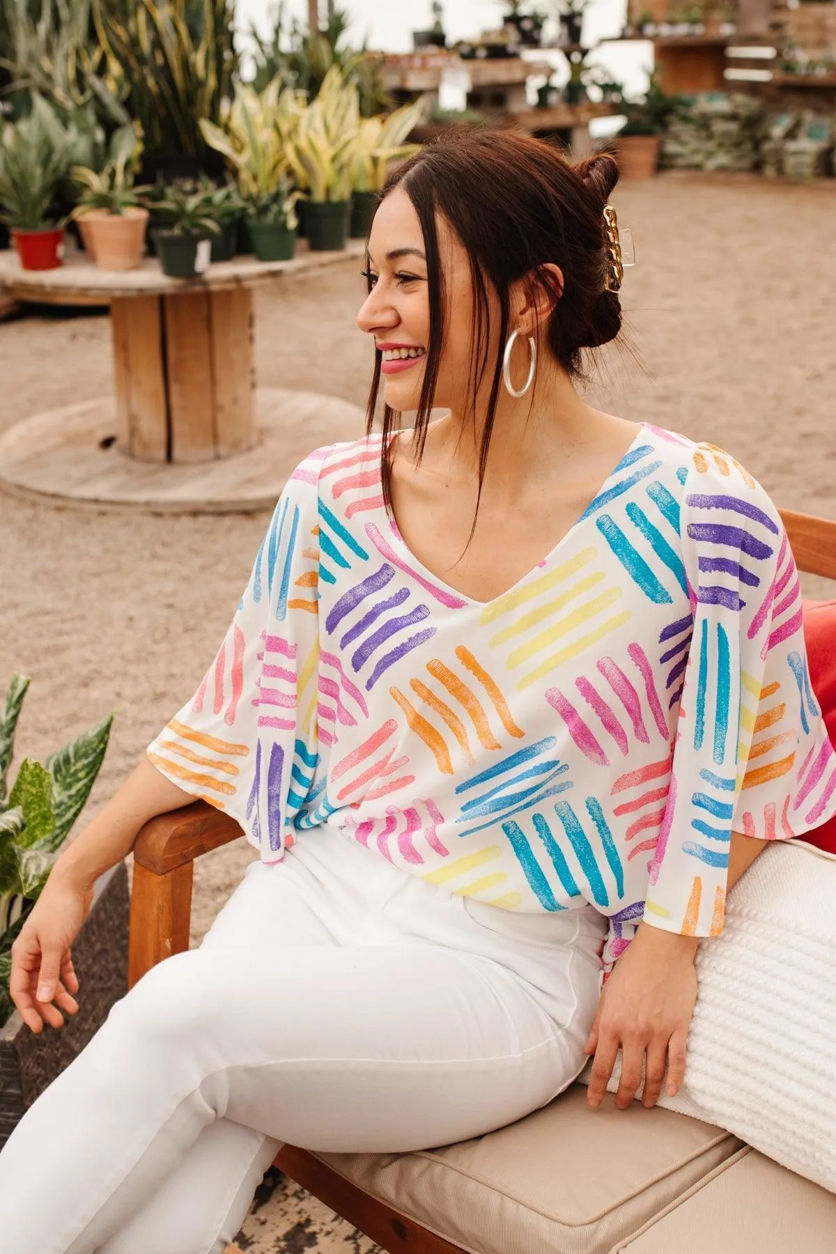 Hazel Blues® | Stamped By Love Top