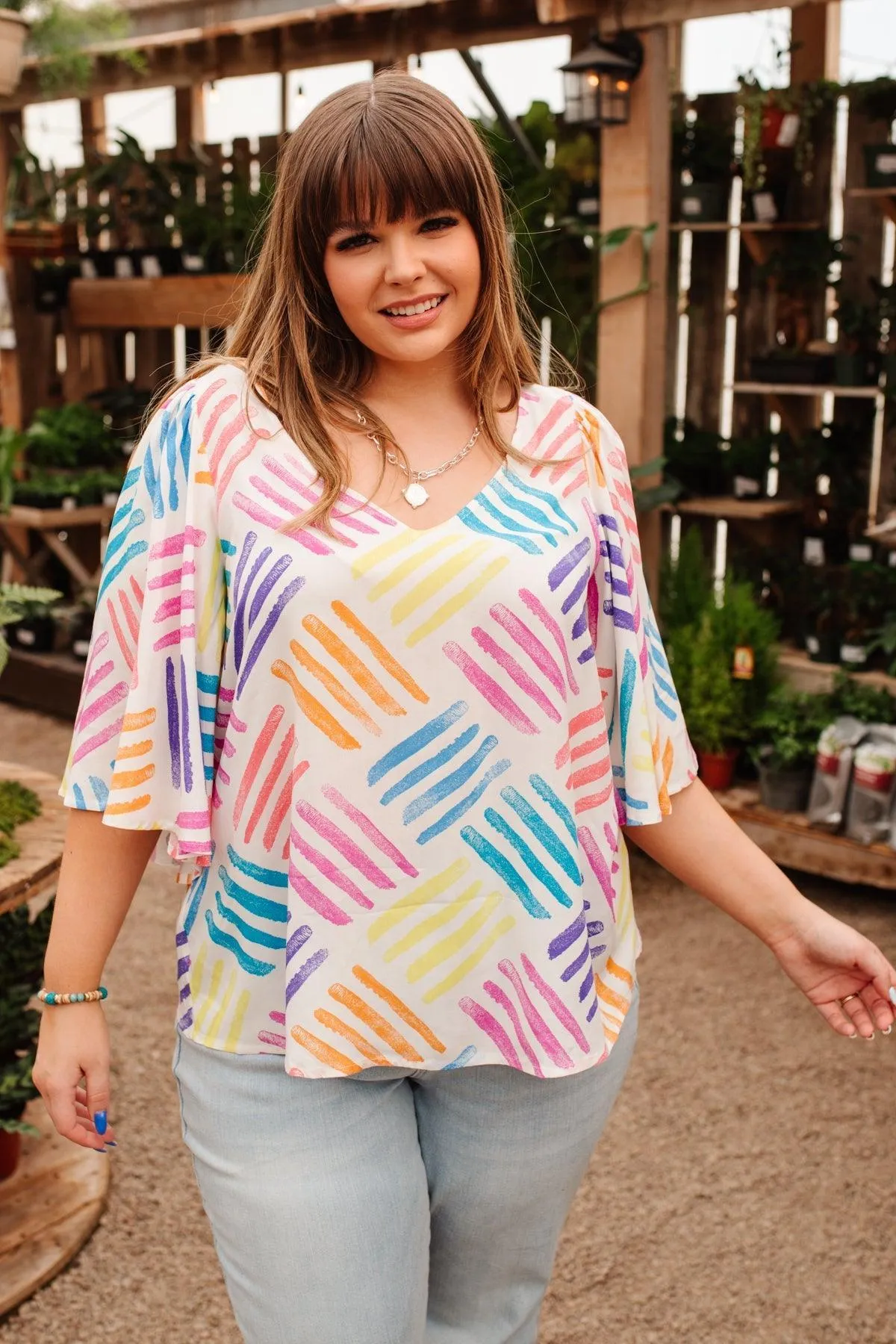 Hazel Blues® | Stamped By Love Top
