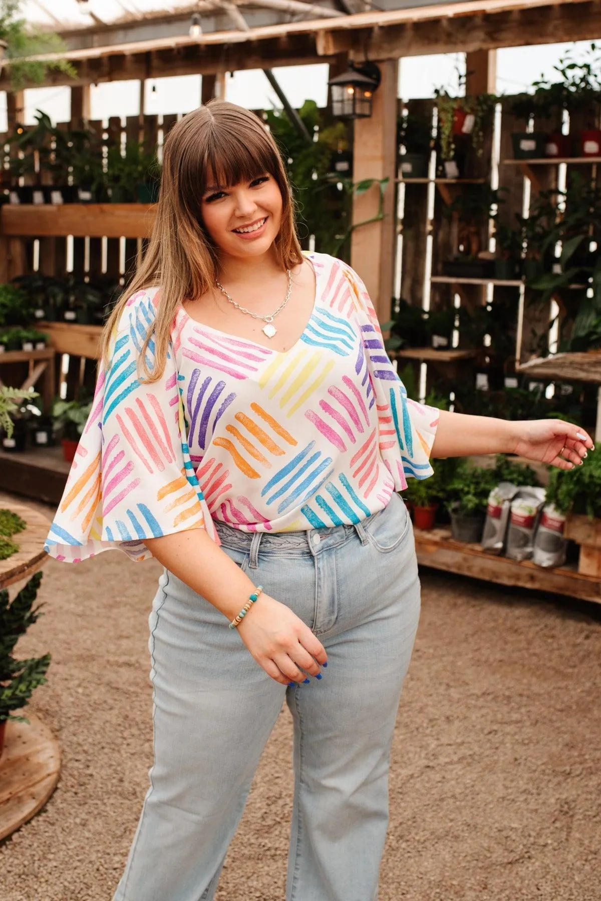 Hazel Blues® | Stamped By Love Top