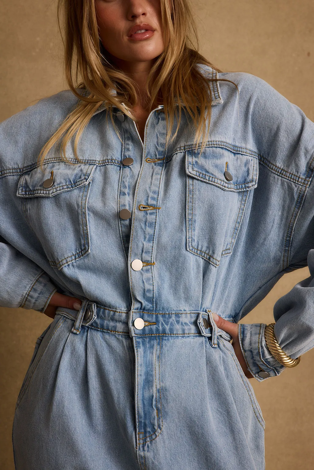 Hendrix Denim Jumpsuit