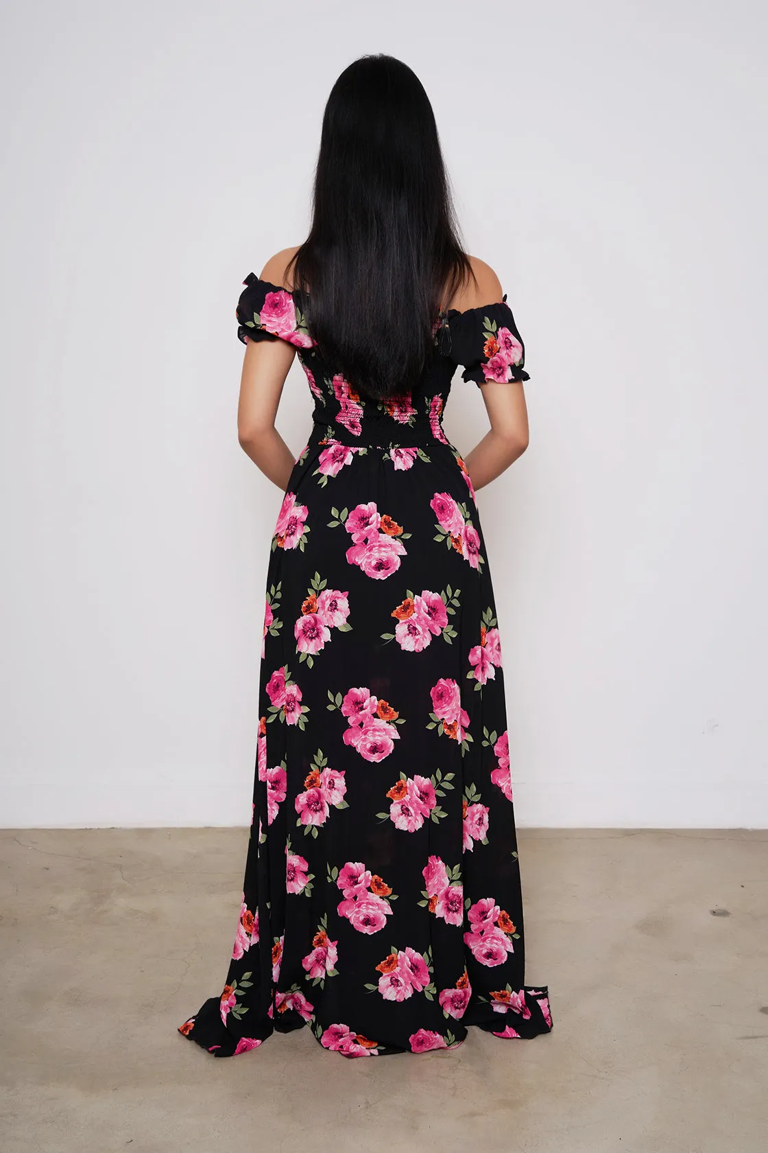 Hibiscus Maxi Dress