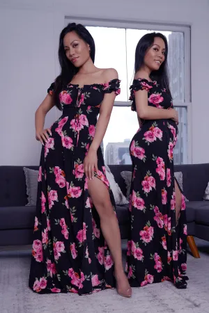 Hibiscus Maxi Dress
