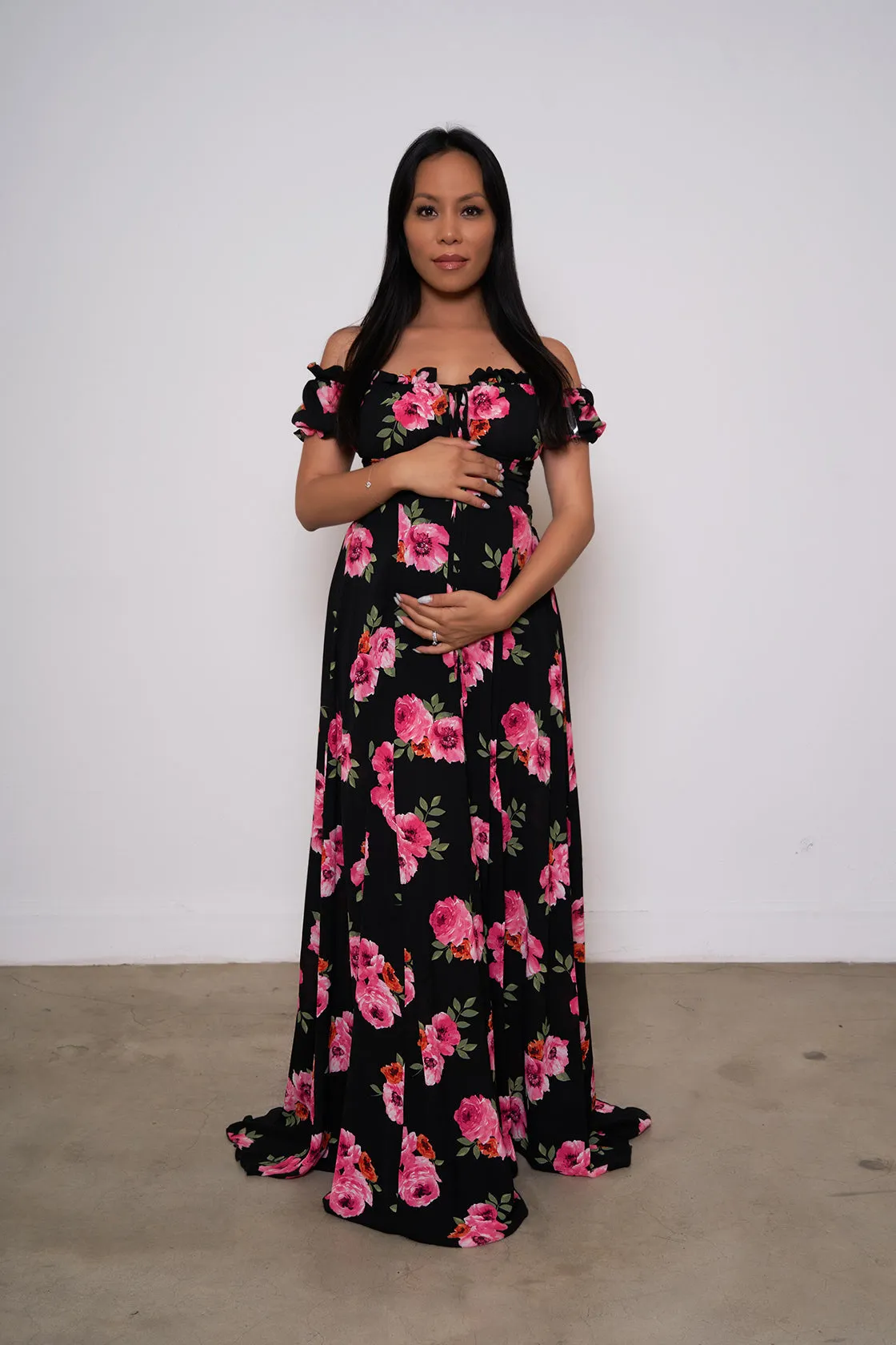 Hibiscus Maxi Dress