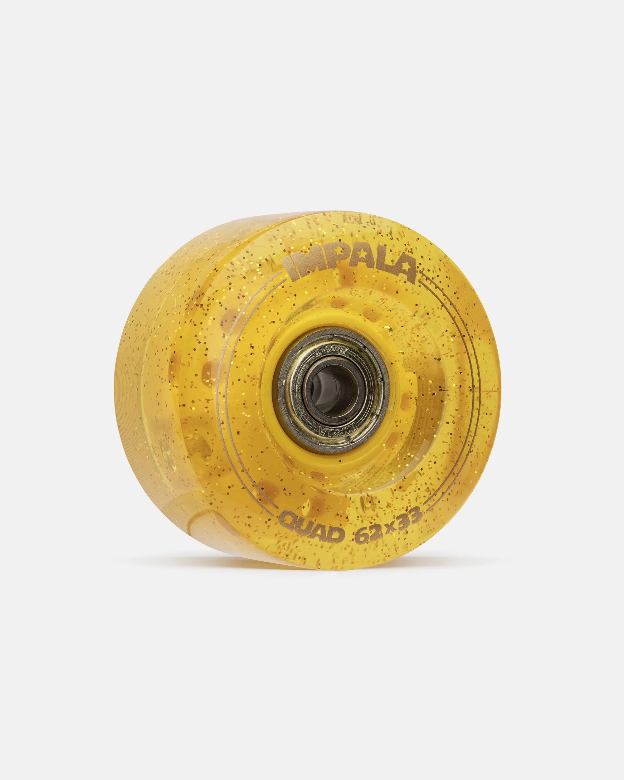 Impala Light Up Roller Skate Wheels (4-pack) - Gold