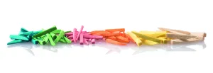 Interdental Maple Wood Wedges, Assorted Colours (5040)