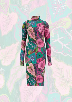 Jersey Dress In Cala Elysium