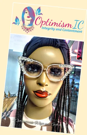 Jeweled Fashion Glasses $15 Optimismic Wigs and Gifts St Paul MN