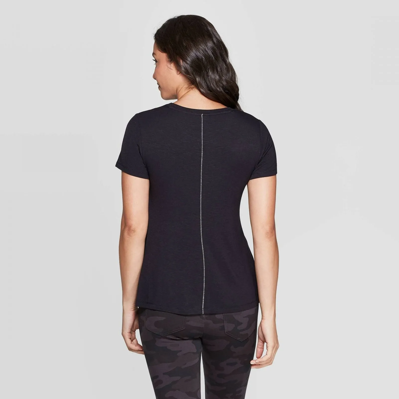 Knox Rose Women's Short Sleeve Crewneck Sunday T-Shirt