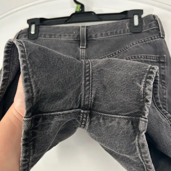 Levi's Premium High Loose Shorts Legit Black Size 30