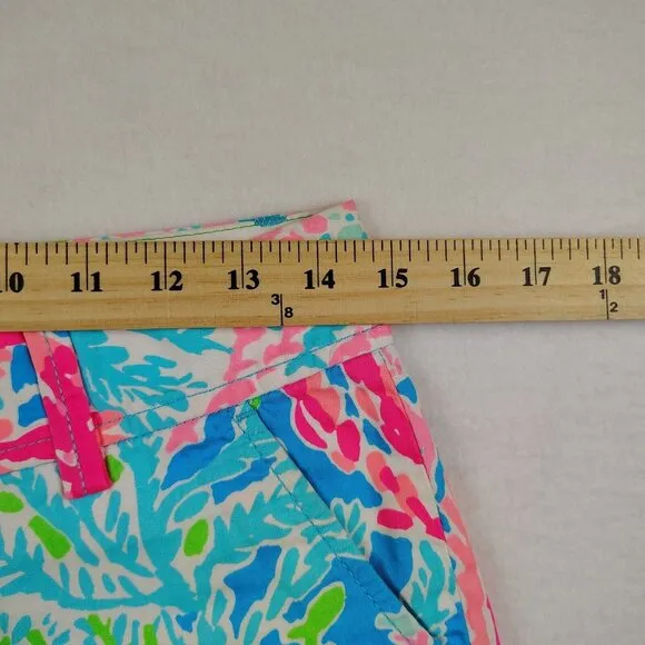 Lilly Pulitzer Lets Cha Cha Callahan Shorts Sz 0