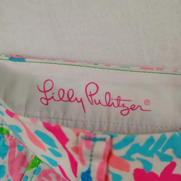Lilly Pulitzer Lets Cha Cha Callahan Shorts Sz 0