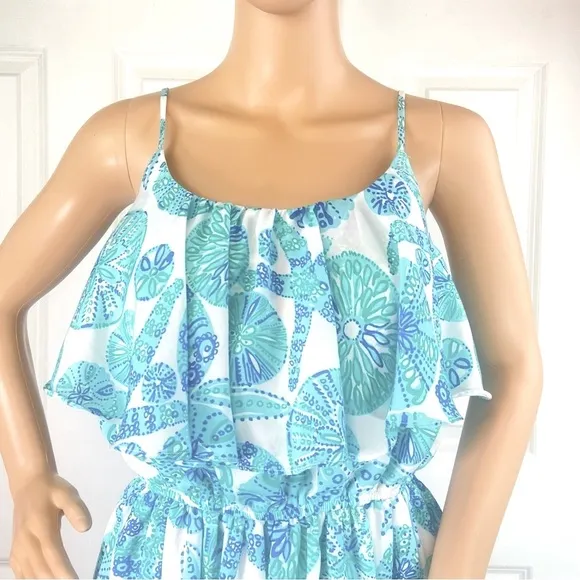 Lilly Pulitzer Ruffled Layered Summer Dress