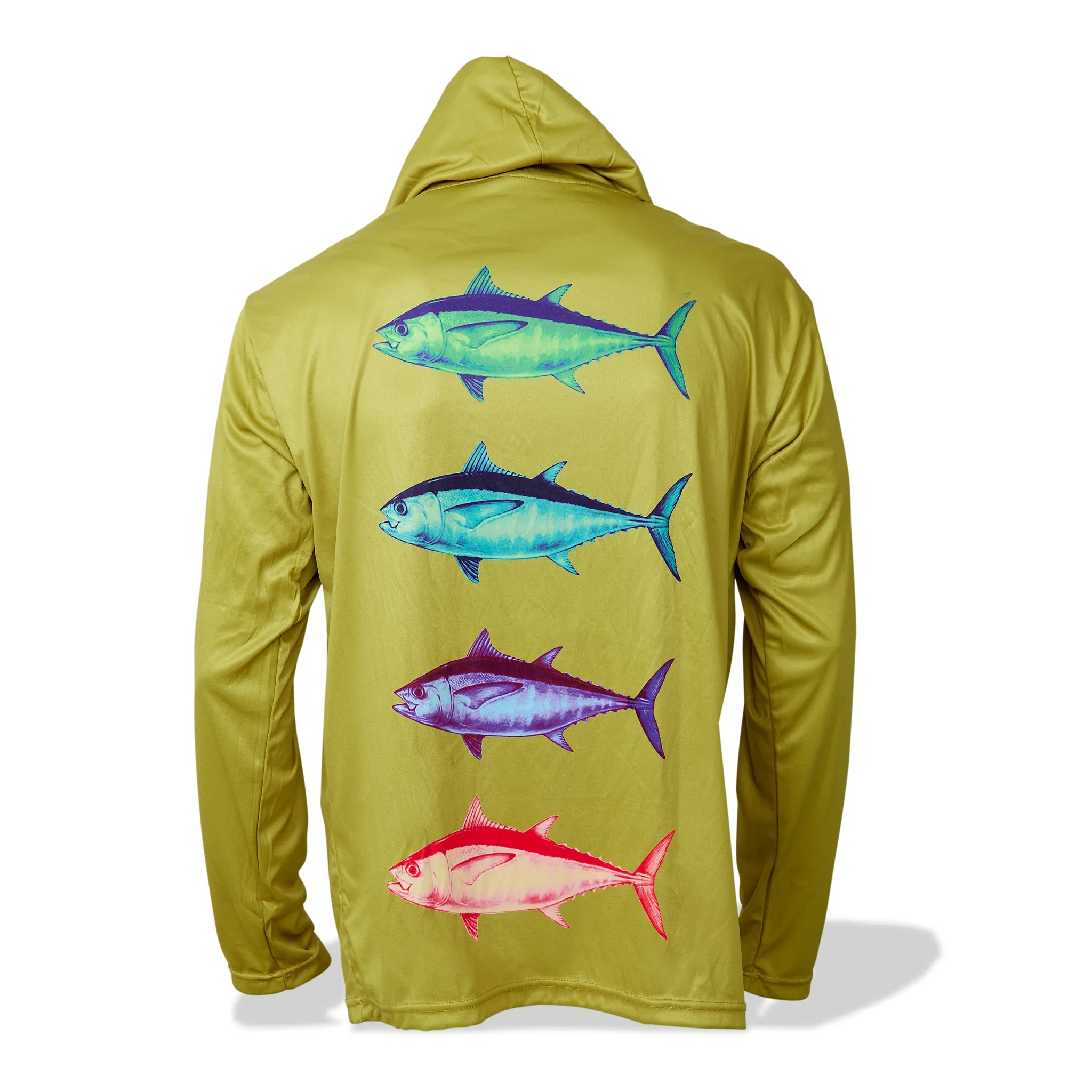 Long Sleeve Multi-Colored Fish Hoodie