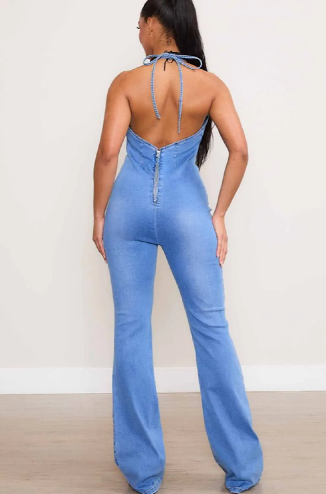 Lydia Denim Jumpsuit