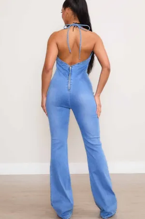 Lydia Denim Jumpsuit