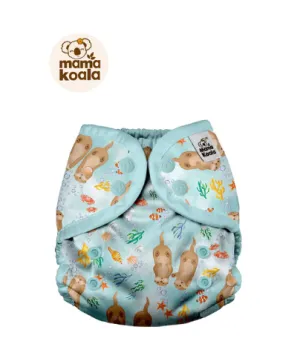 Mama Koala cloth diaper cover-Cute Otters