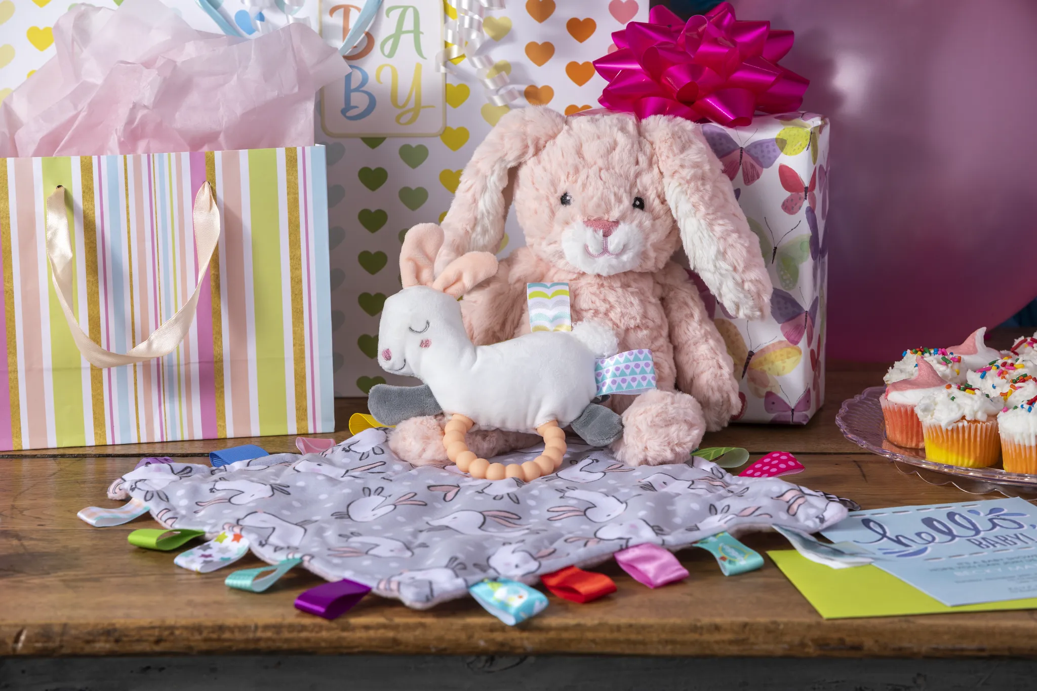 Mary Meyer Comfy Bunnies Taggies 12'' x 12''