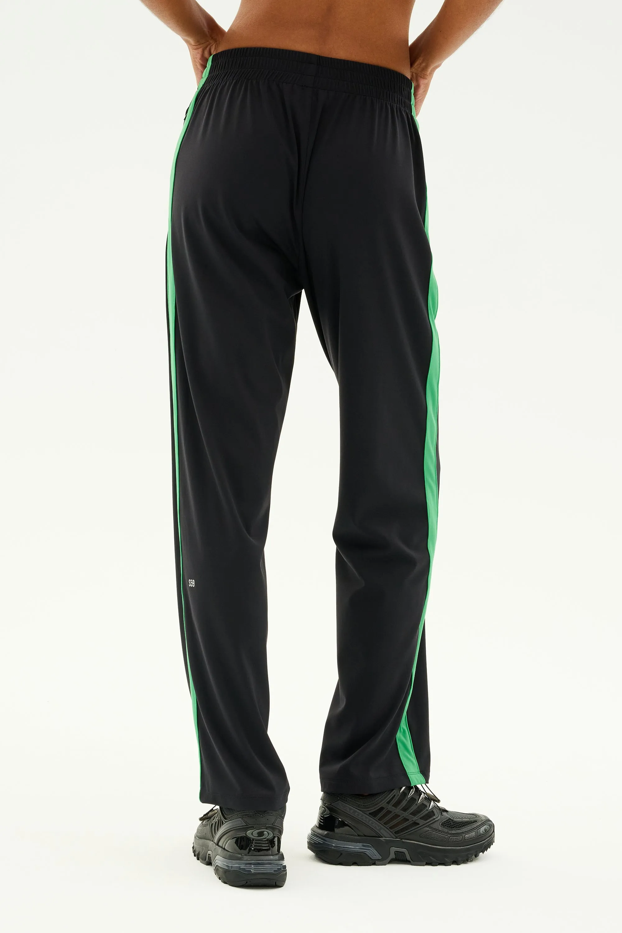 Max Rigor Track Pant - Black/Grass