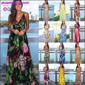Maxi : Multicolor Tropical Jungle Leaf Boho