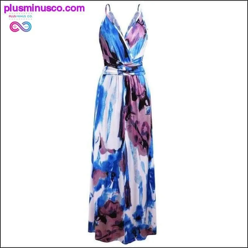 Maxi : Multicolor Tropical Jungle Leaf Boho