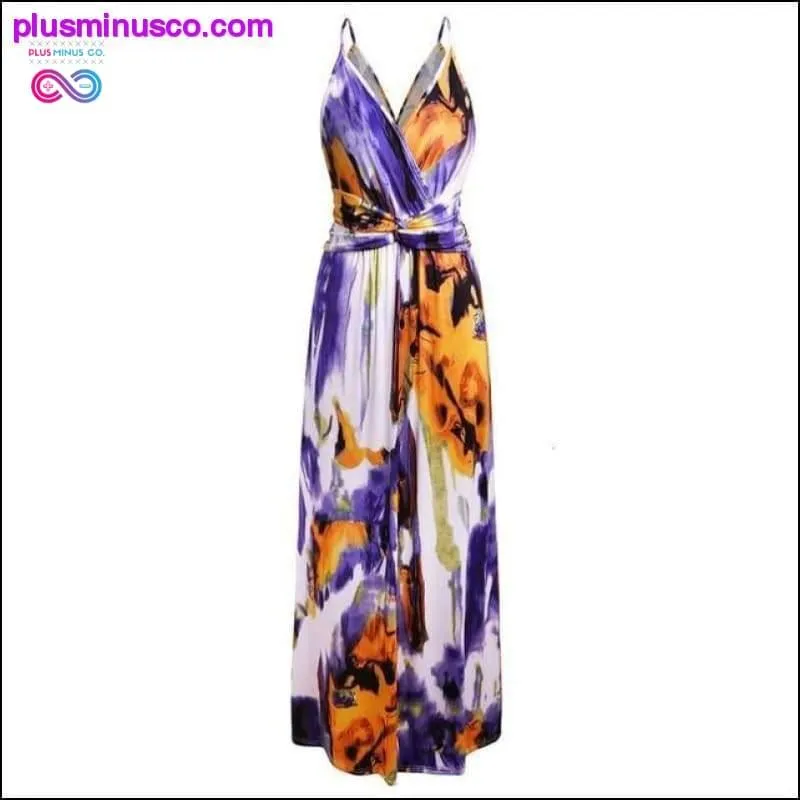 Maxi : Multicolor Tropical Jungle Leaf Boho