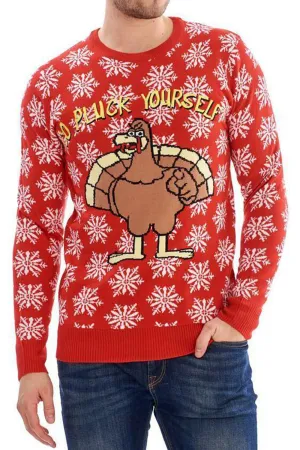 Mens Christmas Long Sleeve Jumper