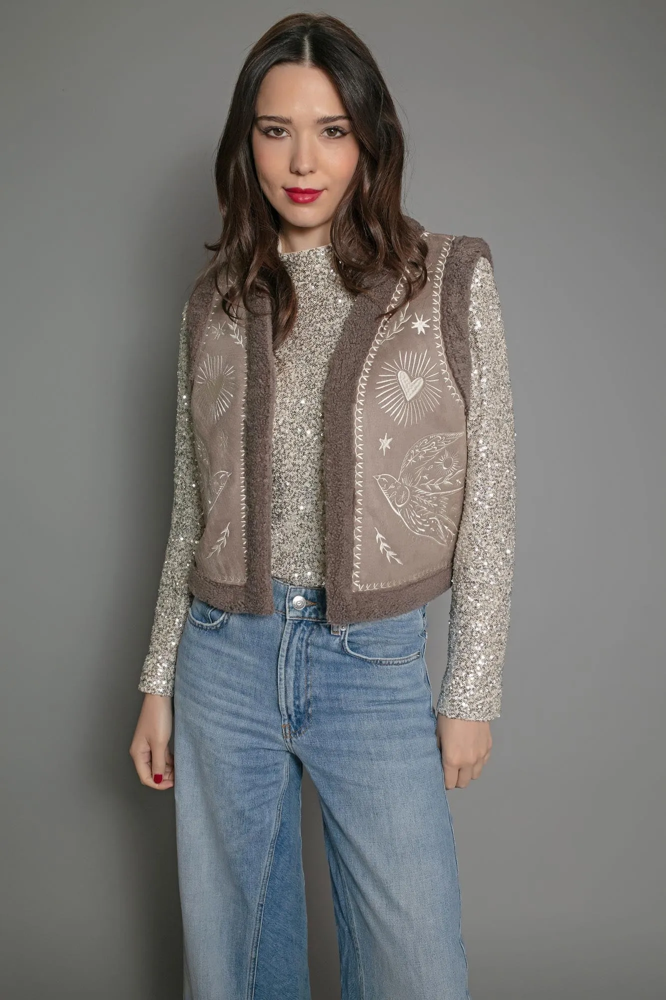 Mercer Top In Gold