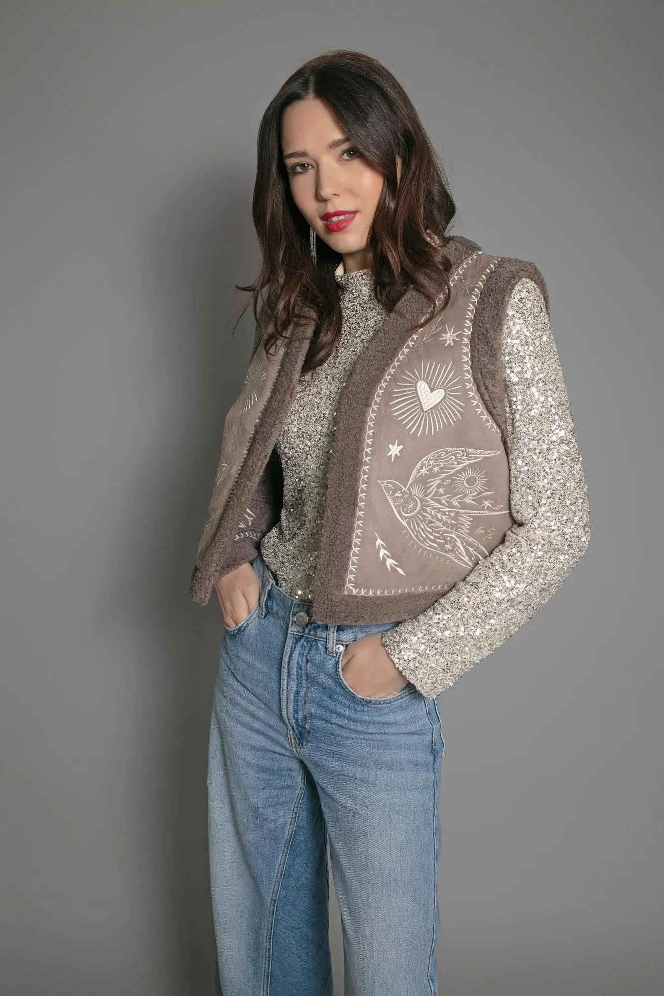 Mercer Top In Gold