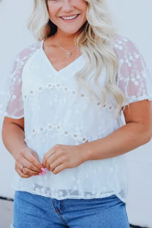Miss Daisy Floral Blouse