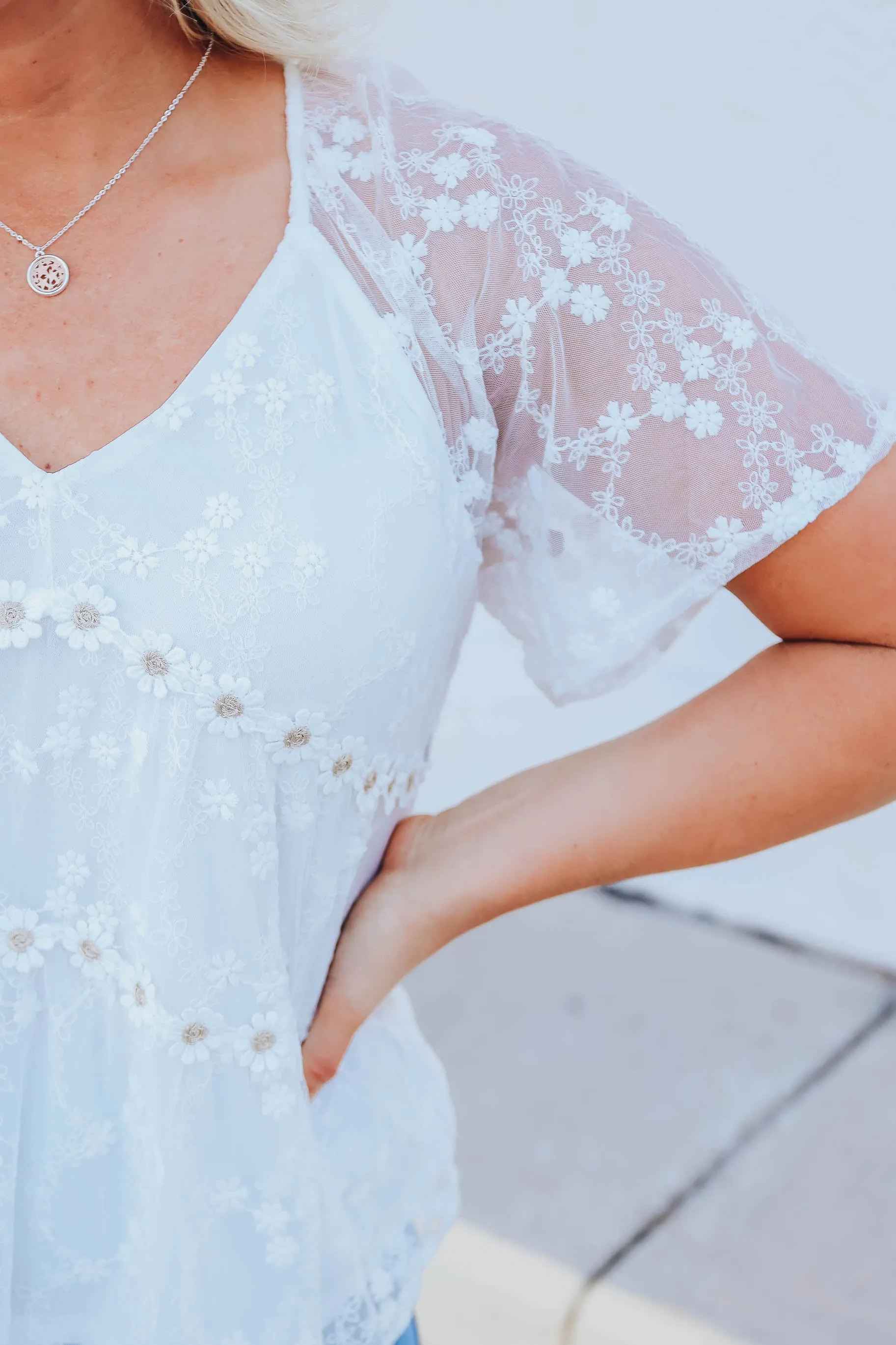 Miss Daisy Floral Blouse