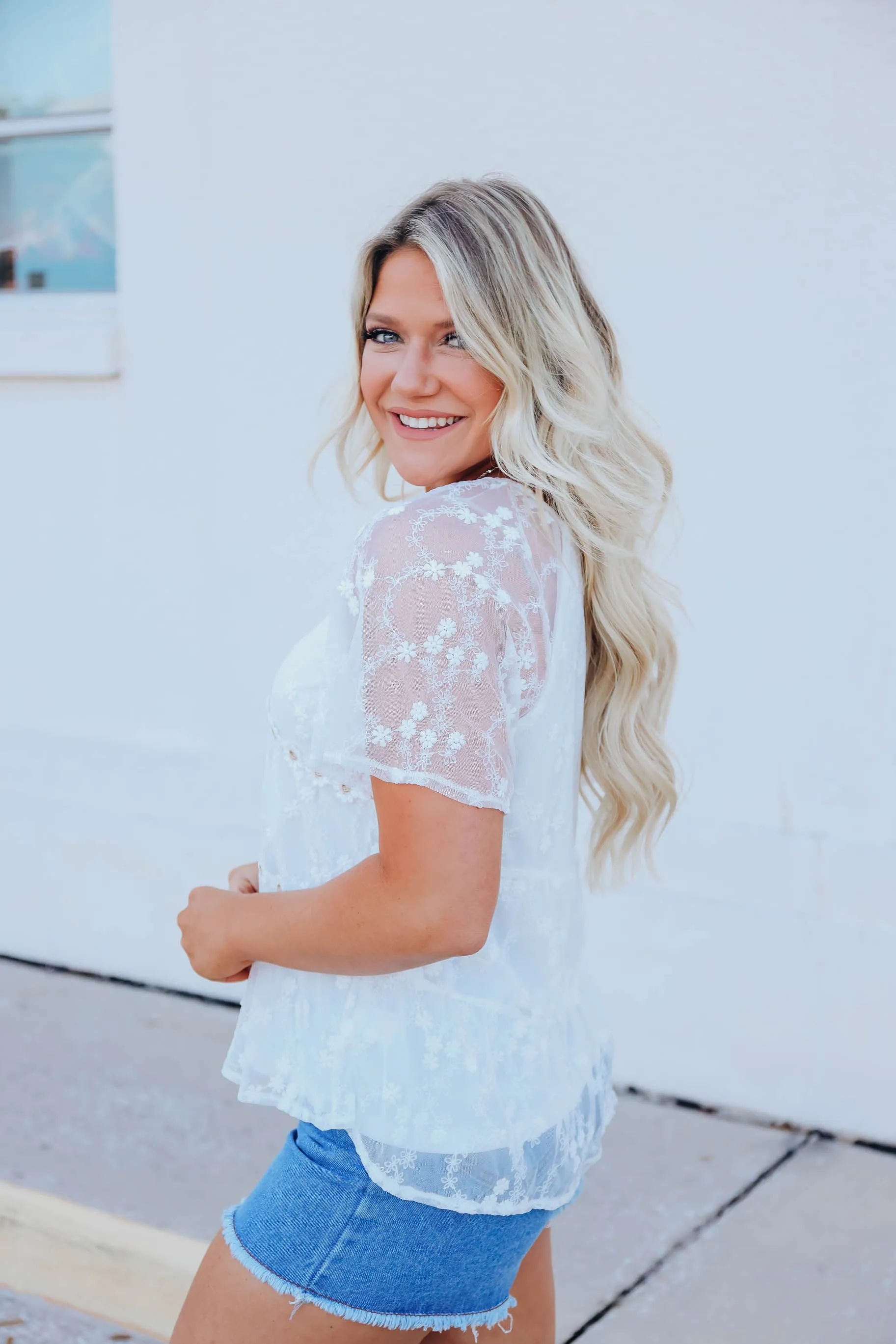 Miss Daisy Floral Blouse