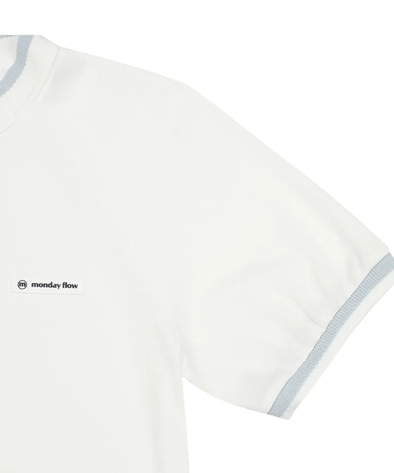 Monday Flow Light Comfy Round Top - White