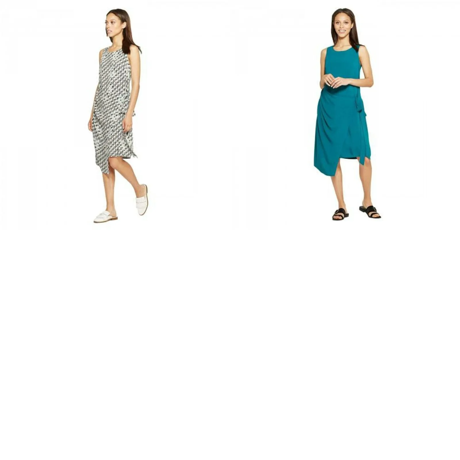 Mossimo Women's Asymmetric Wrap Shift Dress