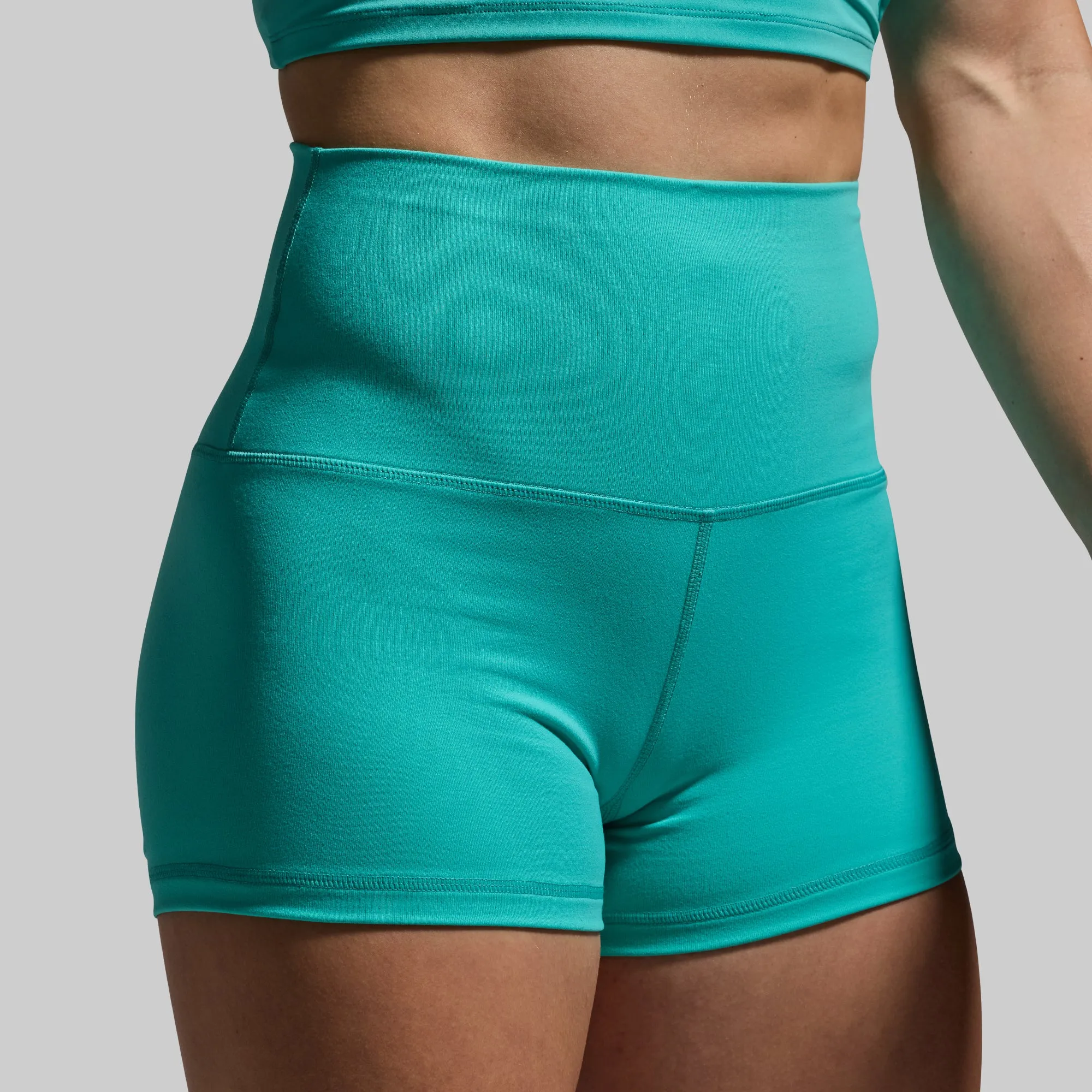 New Heights Booty Short (Turquoise)